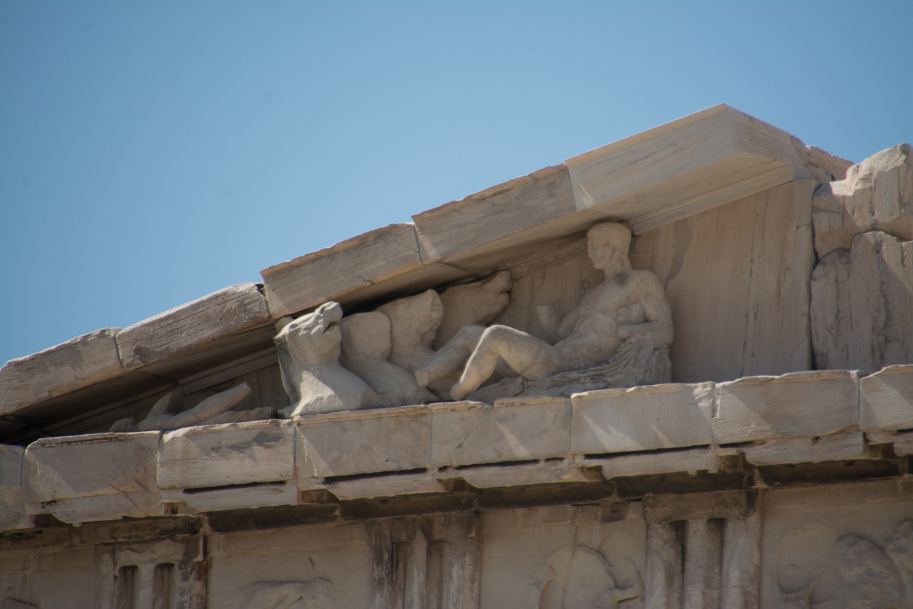 Where the Parthenon Sits
